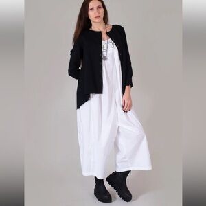 Bread and Butter Wide Leg Drop Crotch Jumpsuit Romper Womens Small Avant Garde